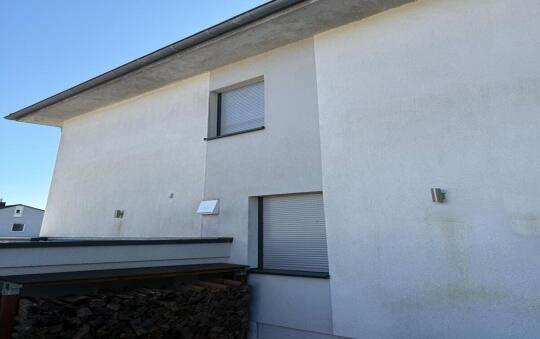 Gereinigte Fassade nach dem Einsatz