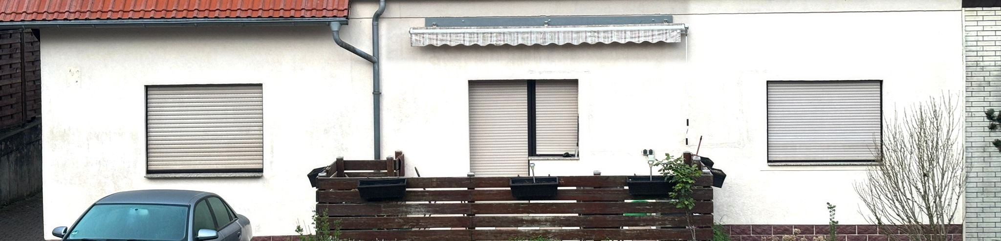 Fassade nach professioneller Reinigung